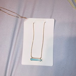 Blue Kendra Scott necklace